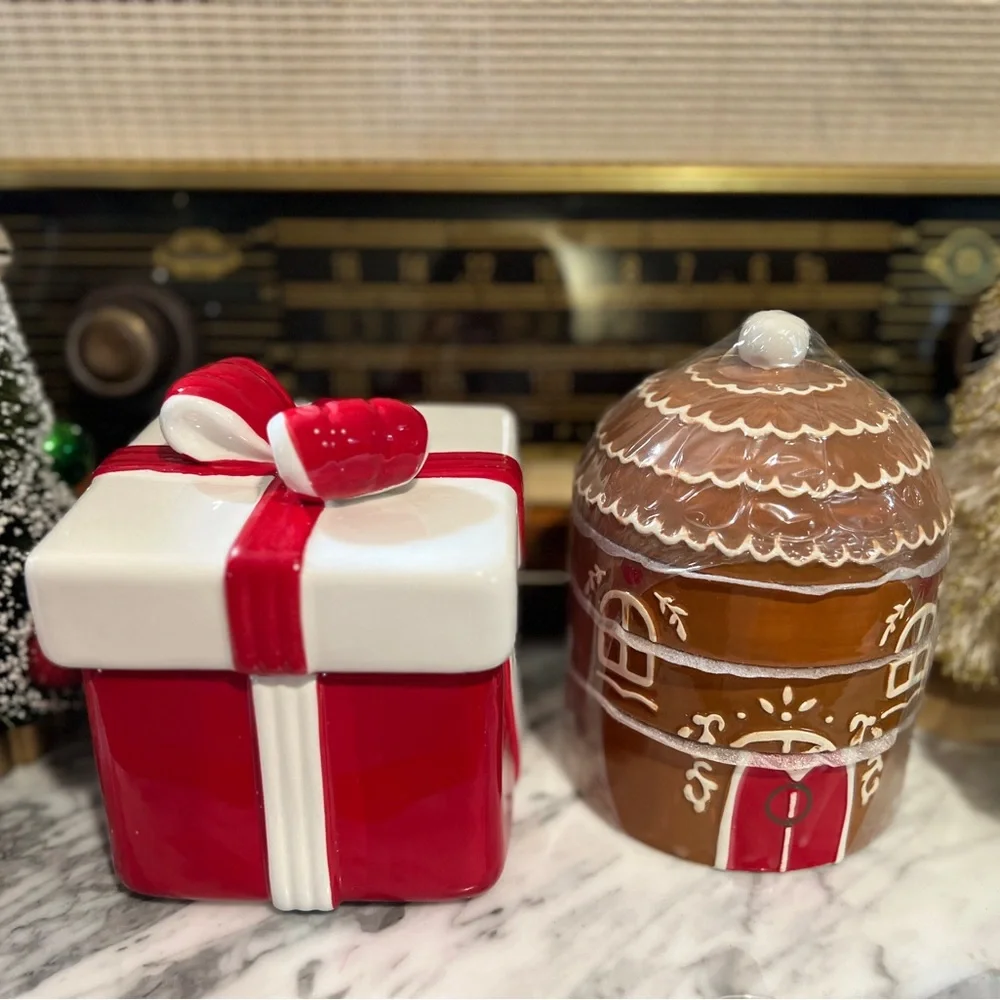 ✨NEW🎁Target Bullseye Playground 2025 Christmas Jar and Measuring Cups Set🎄
